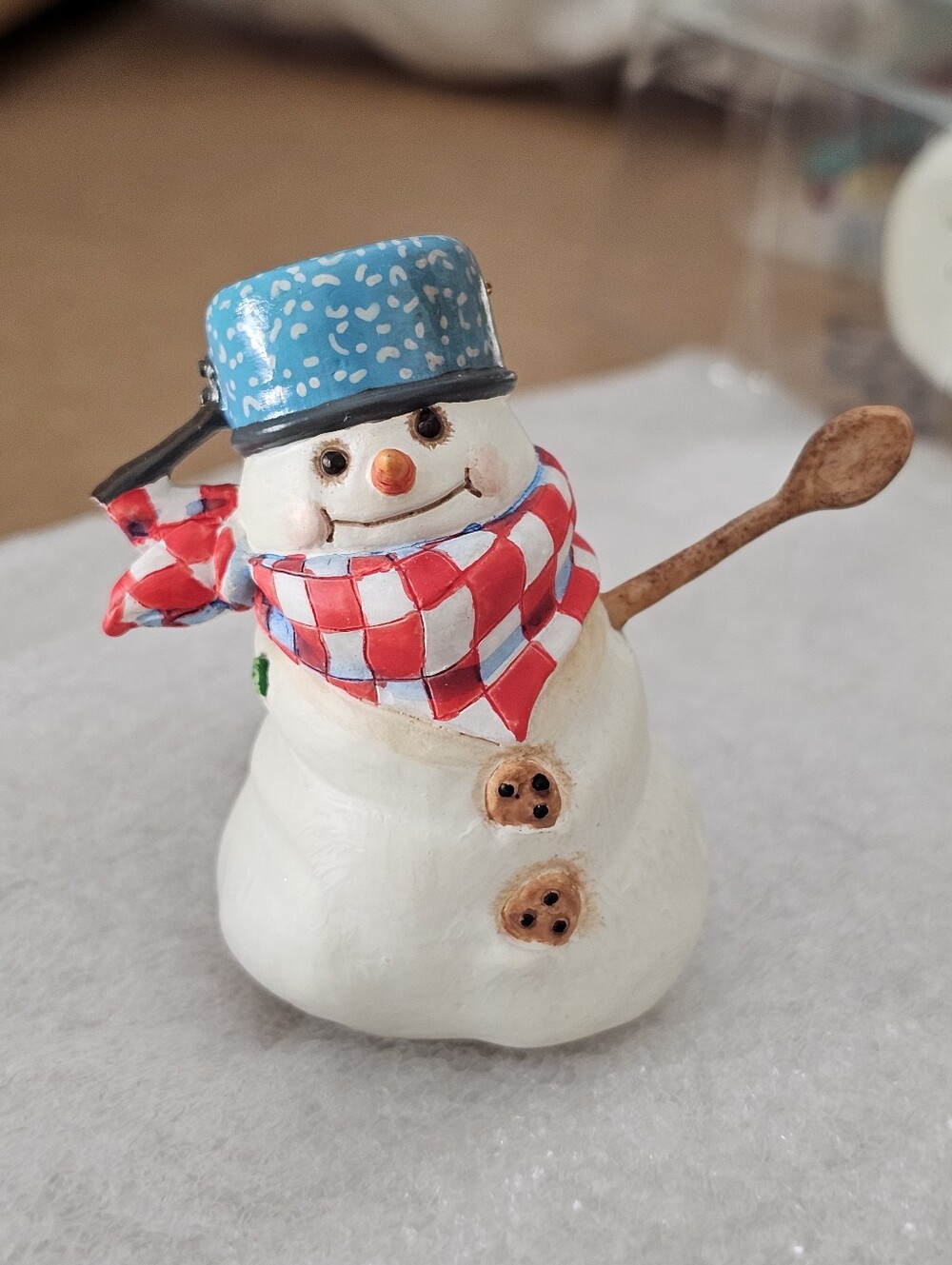 Hallmark Snowman Ornament Holiday Christmas Village So Cute 😍 Vintage READ